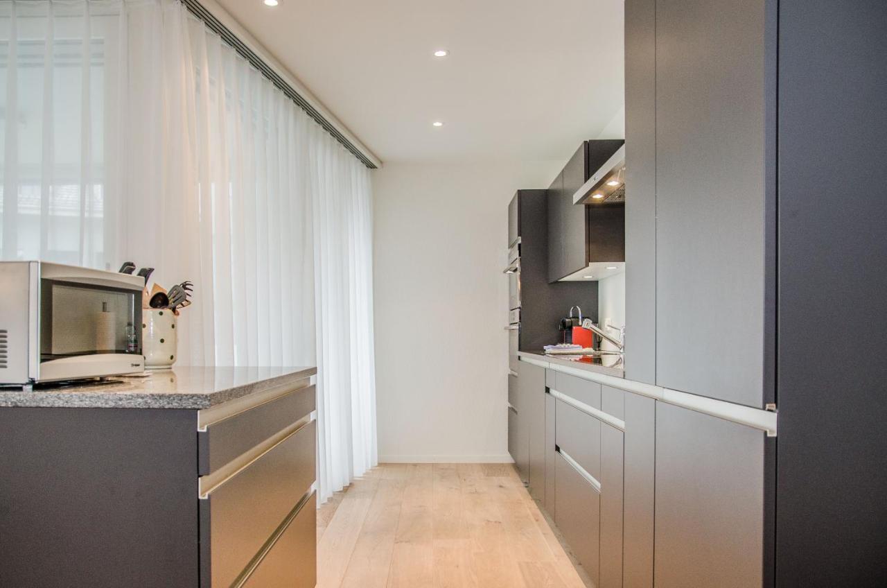 Apartment Downtown Интерлакен Экстерьер фото
