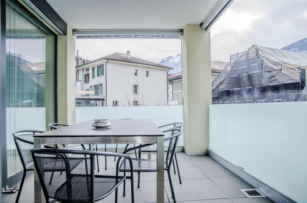 Apartment Downtown Интерлакен Экстерьер фото